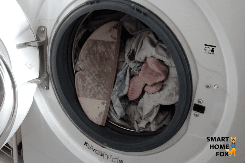 Washing the Mop in the washing machine